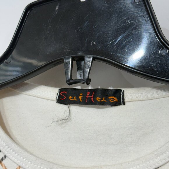 3/10$, Orange White Floral Top Size XS - Picture 4 of 12